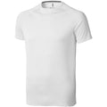 White - Front - Elevate Mens Niagara Short Sleeve T-Shirt