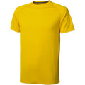 Yellow - Front - Elevate Mens Niagara Short Sleeve T-Shirt