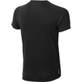 Solid Black - Back - Elevate Mens Niagara Short Sleeve T-Shirt