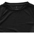 Solid Black - Pack Shot - Elevate Mens Niagara Short Sleeve T-Shirt