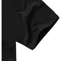 Solid Black - Close up - Elevate Mens Niagara Short Sleeve T-Shirt