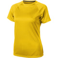 Yellow - Front - Elevate Womens-Ladies Niagara Short Sleeve T-Shirt