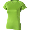 Apple Green - Front - Elevate Womens-Ladies Niagara Short Sleeve T-Shirt