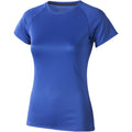 Blue - Front - Elevate Womens-Ladies Niagara Short Sleeve T-Shirt