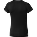 Solid Black - Back - Elevate Womens-Ladies Niagara Short Sleeve T-Shirt