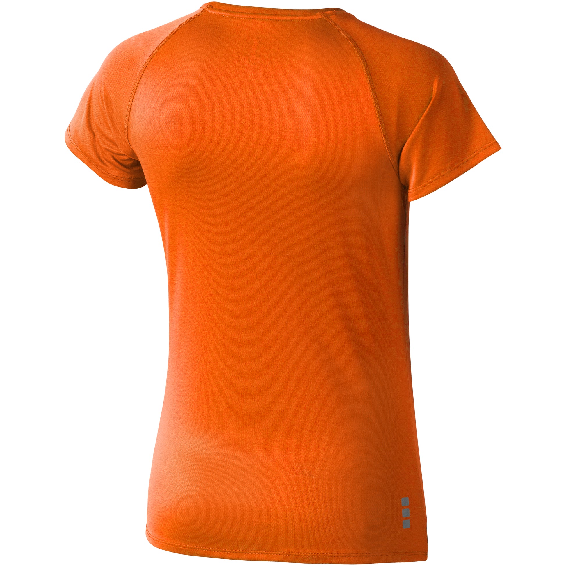 Orange - Back - Elevate Womens-Ladies Niagara Short Sleeve T-Shirt