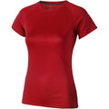Red - Front - Elevate Womens-Ladies Niagara Short Sleeve T-Shirt