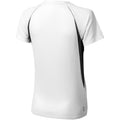 White-Anthracite - Back - Elevate Womens-Ladies Quebec Short Sleeve T-Shirt