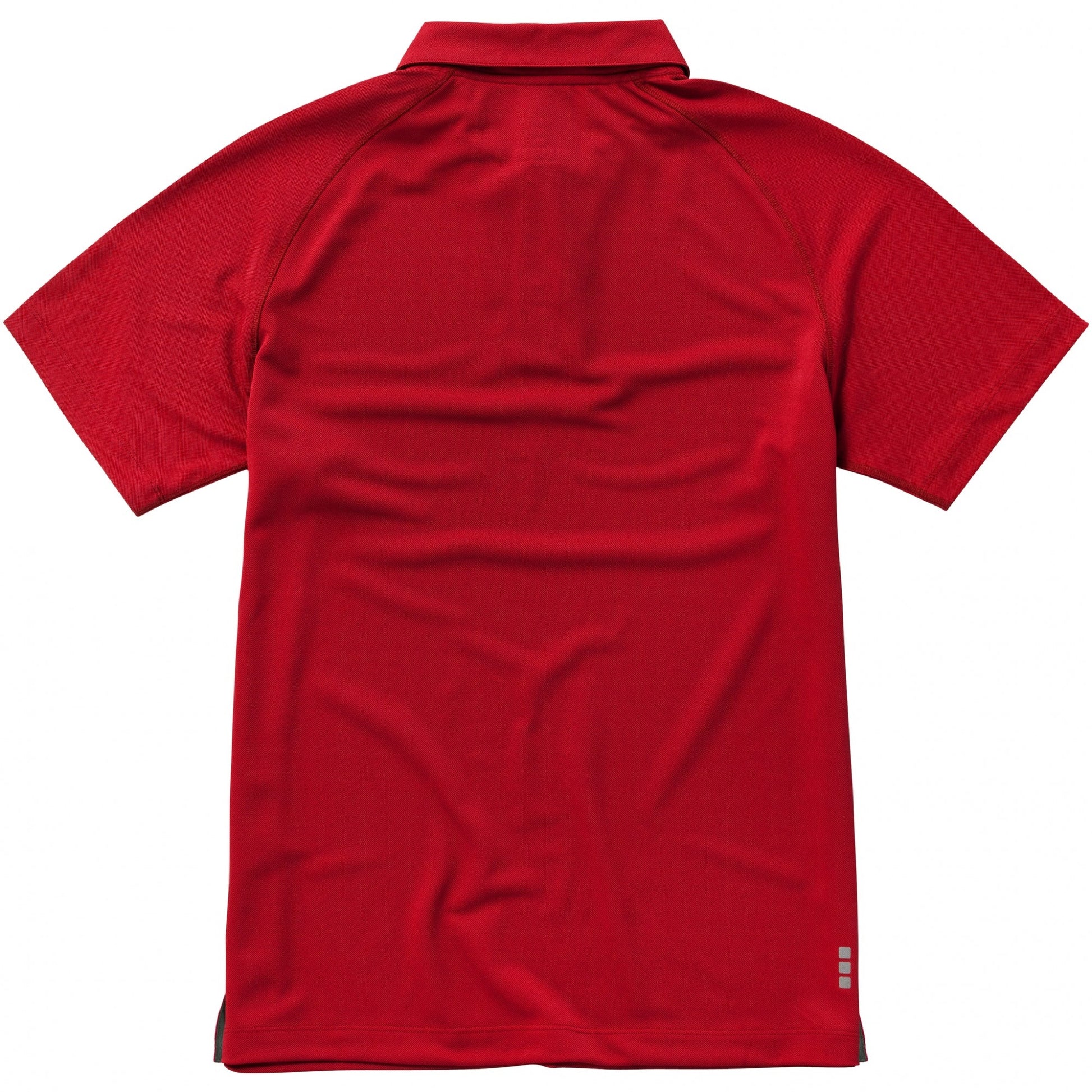 Red - Back - Elevate Mens Ottawa Short Sleeve Polo