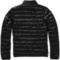 Solid Black - Back - Elevate Mens Scotia Light Down Jacket