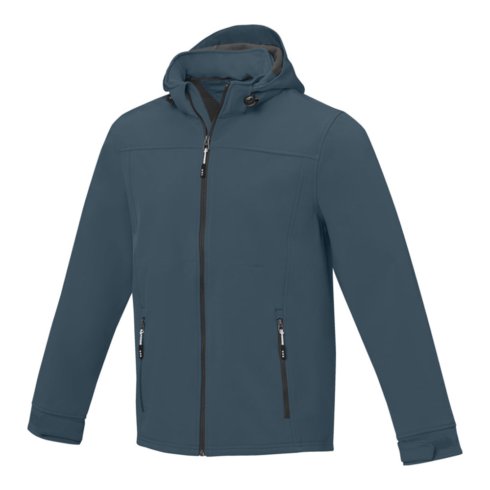 Hale Blue - Side - Elevate Mens Langley Softshell Jacket