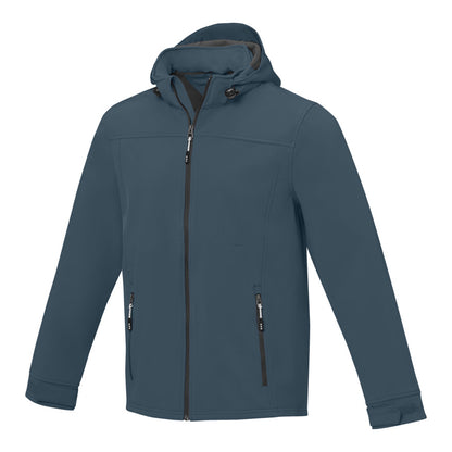 Hale Blue - Side - Elevate Mens Langley Softshell Jacket