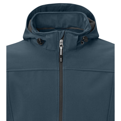 Hale Blue - Lifestyle - Elevate Mens Langley Softshell Jacket