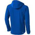 Blue - Back - Elevate Mens Langley Softshell Jacket
