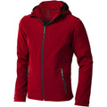 Red - Front - Elevate Mens Langley Softshell Jacket