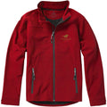 Red - Side - Elevate Mens Langley Softshell Jacket