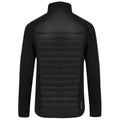 Solid Black - Side - Elevate Mens Banff Hybrid Insulated Jacket