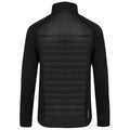 Solid Black - Side - Elevate Mens Banff Hybrid Insulated Jacket