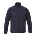 Navy - Front - Elevate Mens Banff Hybrid Insulated Jacket
