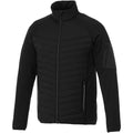 Solid Black - Front - Elevate Mens Banff Hybrid Insulated Jacket