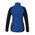 Blue - Back - Elevate Womens-Ladies Banff Hybrid Insulated Jacket