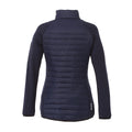 Navy - Back - Elevate Womens-Ladies Banff Hybrid Insulated Jacket