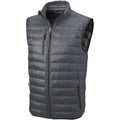 Steel Grey - Front - Elevate Mens Fairview Light Down Bodywarmer