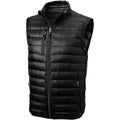 Solid Black - Front - Elevate Mens Fairview Light Down Bodywarmer