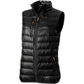 Solid Black - Front - Elevate Womens-Ladies Fairview Light Down Bodywarmer