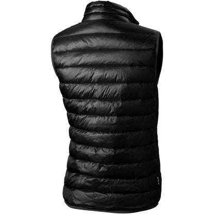 Solid Black - Back - Elevate Womens-Ladies Fairview Light Down Bodywarmer