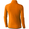 Orange - Back - Elevate Womens-Ladies Brossard Micro Fleece