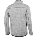 Heather Grey - Back - Elevate Mens Tremblant Knit Jacket