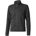 Heather Smoke - Front - Elevate Mens Tremblant Knit Jacket