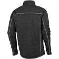 Heather Smoke - Back - Elevate Mens Tremblant Knit Jacket