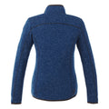 Heather Blue - Back - Elevate Womens-Ladies Tremblant Knit Jacket