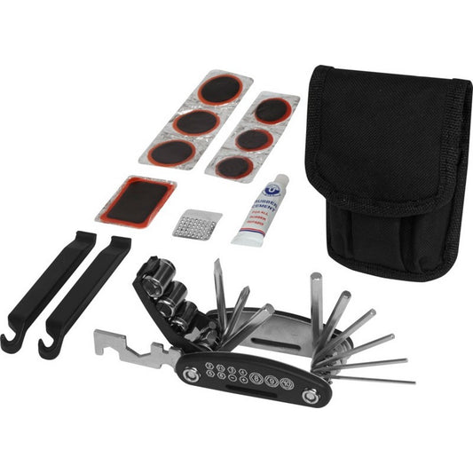 Black - Front - Bullet Wheelie Bicycle Repair Kit