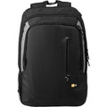 Solid Black - Back - Case Logic 17in Laptop Backpack