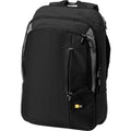 Solid Black - Side - Case Logic 17in Laptop Backpack