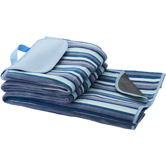 White-Blue - Front - Bullet Riviera Picnic Blanket