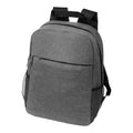 Heather Grey - Front - Bullet Heathered Computer Backpack