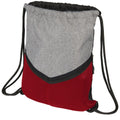 Red - Front - Bullet Voyager Drawstring Sportspack