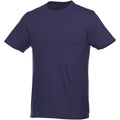 Navy - Front - Elevate Unisex Heros Short Sleeve T-Shirt