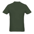 Army Green - Back - Elevate Unisex Heros Short Sleeve T-Shirt