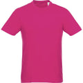 Pink - Front - Elevate Unisex Heros Short Sleeve T-Shirt