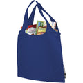 Royal Blue - Front - Bullet Bungalow Foldable Polyester Tote (Pack Of 2)