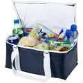Navy - Back - Bullet Larvik Cooler Bag (Pack of 2)