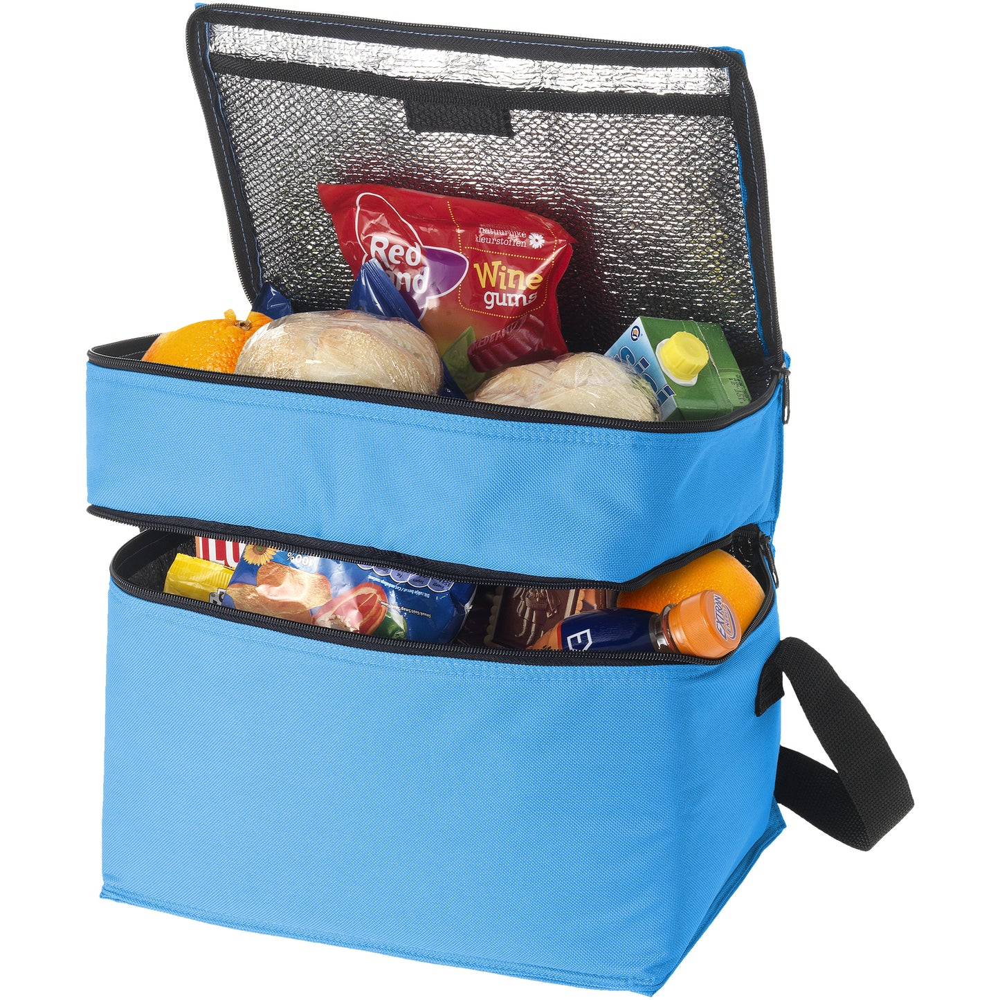 Aqua - Front - Bullet Oslo Cooler Bag (Pack of 2)