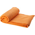 Orange - Back - Bullet Huggy Blanket And Pouch (Pack of 2)
