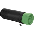 Green - Front - Bullet Huggy Blanket And Pouch (Pack of 2)