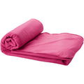 Magenta - Back - Bullet Huggy Blanket And Pouch (Pack of 2)